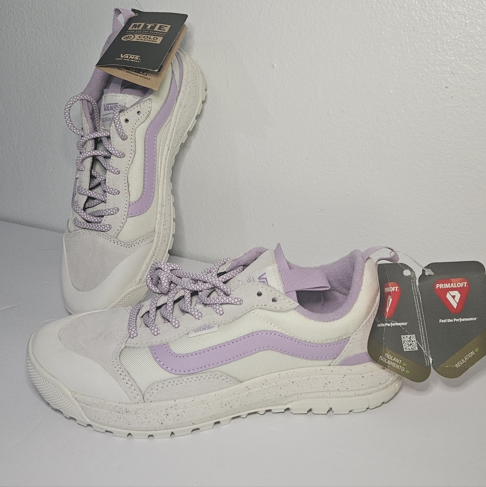 Vans Ultrarange EXO MTE Womens 7.5  Mens 6 Purple Suede Sneakers New No Box